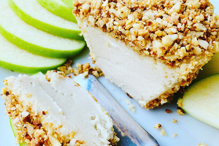 Mac Nut Crusted "Brie" (V/GF) | Island Olive Oil Company