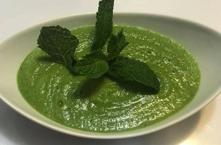 Spring Pea Soup | Island Olive Oil Company