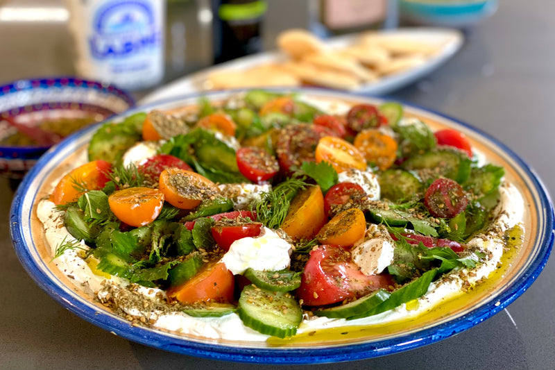 Middle Eastern Salad with Za’atar