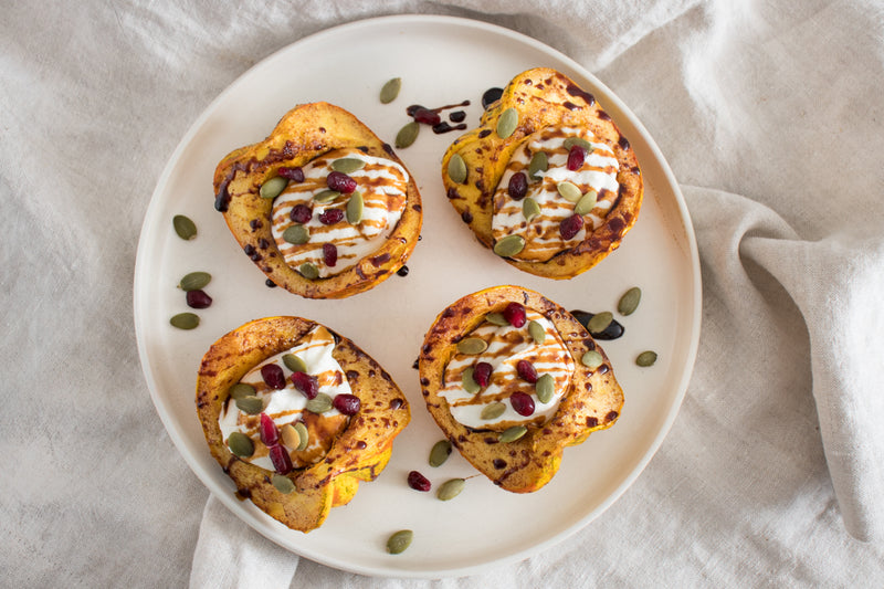 Stuffed Winter Squash with Whipped Ricotta