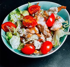 Cinnamon Pear & Blue Cheese Salad with Pecans