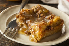 Maple Apple Caramel Bread Pudding