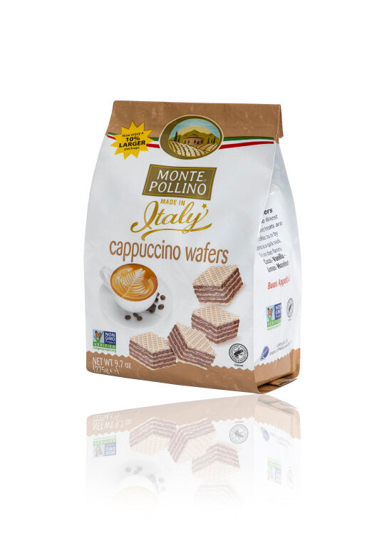 Monte Pollino Cappucino Wafer Cookies
