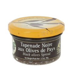 Delices Du Luberon Black Olive Tapenade 3.1oz
