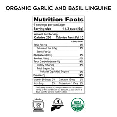 Garlic and Basil Linguine