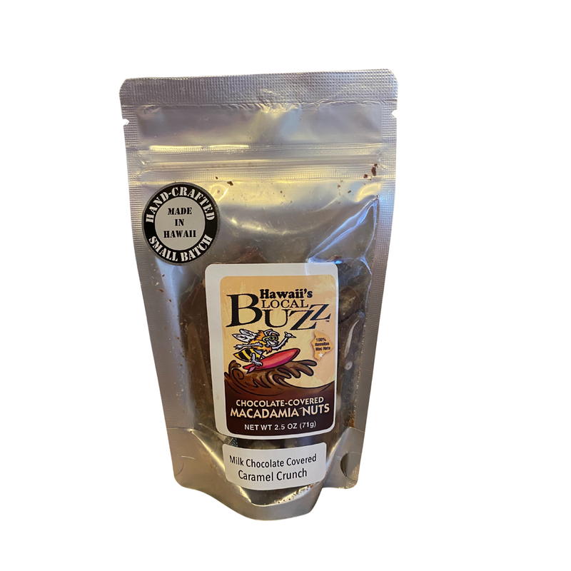 Hawaii's Local Buzz Macadamia Nuts - Caramel Crunch Macadamia Nuts