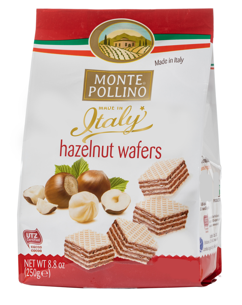 Monte Pollino Hazelnut Wafer Cookies