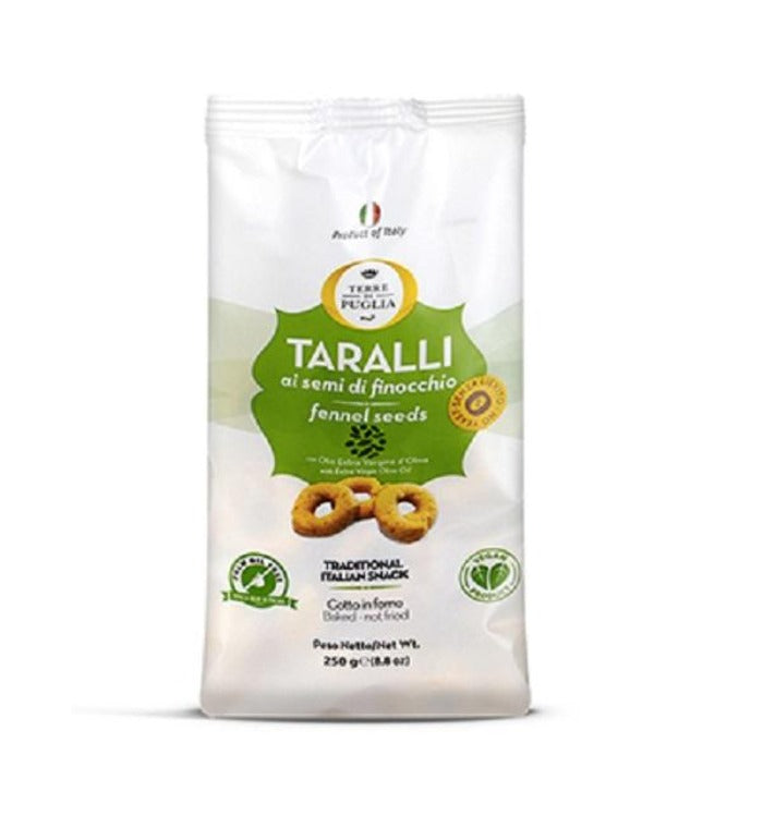 Terre Di Puglia Tarallini - Fennel Seed