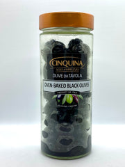 Cinquina - Oven Baked Black Olives