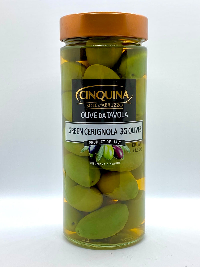 Cinquina - Green Cerignola 3G Olives