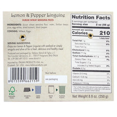 Sbiroli Lemon and Pepper Linguine - 8.8oz.