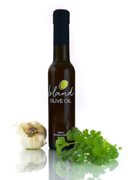 Cilantro and Garlic Balsamic Vinegar 