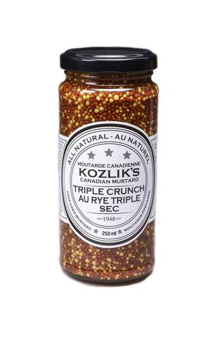 Kozlik's Triple Crunch Mustard - 8 oz.